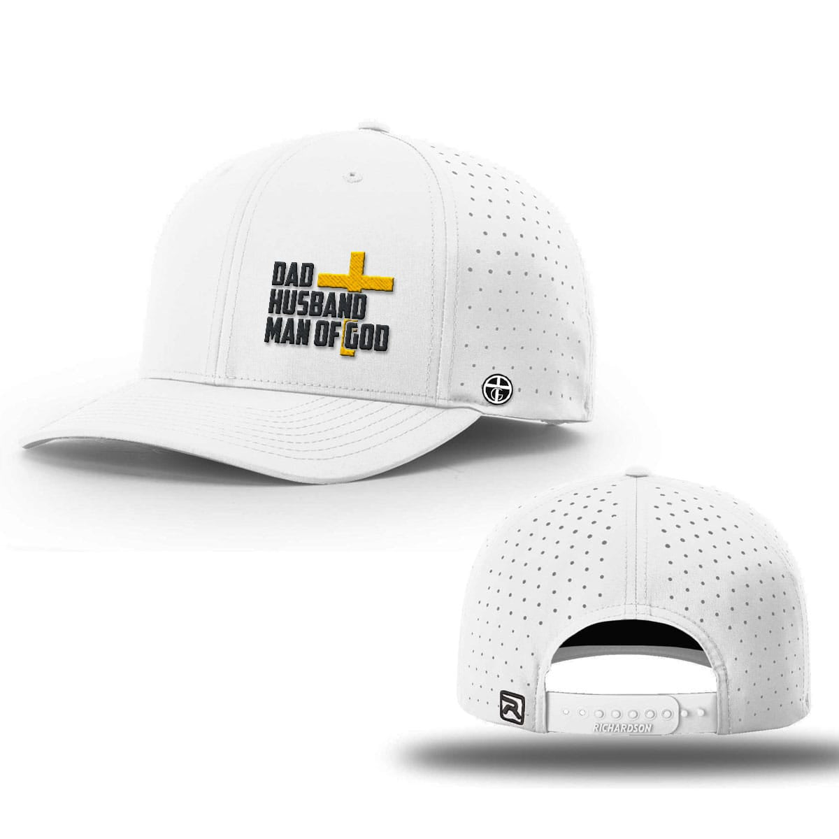 OurTrueGod Customs Hat Dad, Husband, Man of God Performance Hats