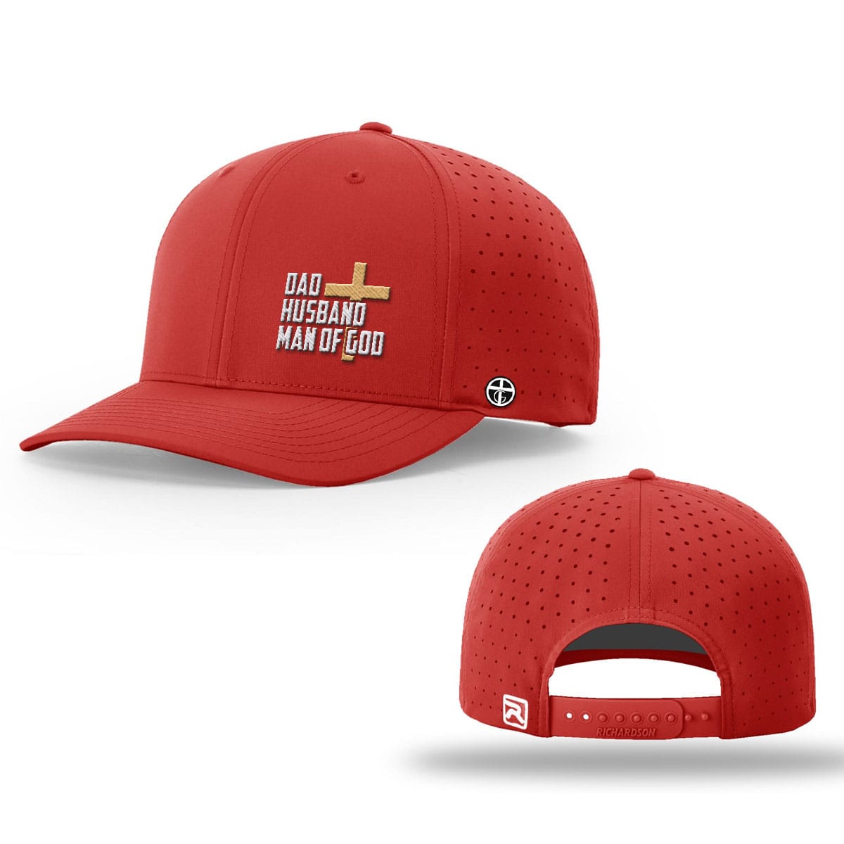 OurTrueGod Customs Hat Dad, Husband, Man of God Performance Hats
