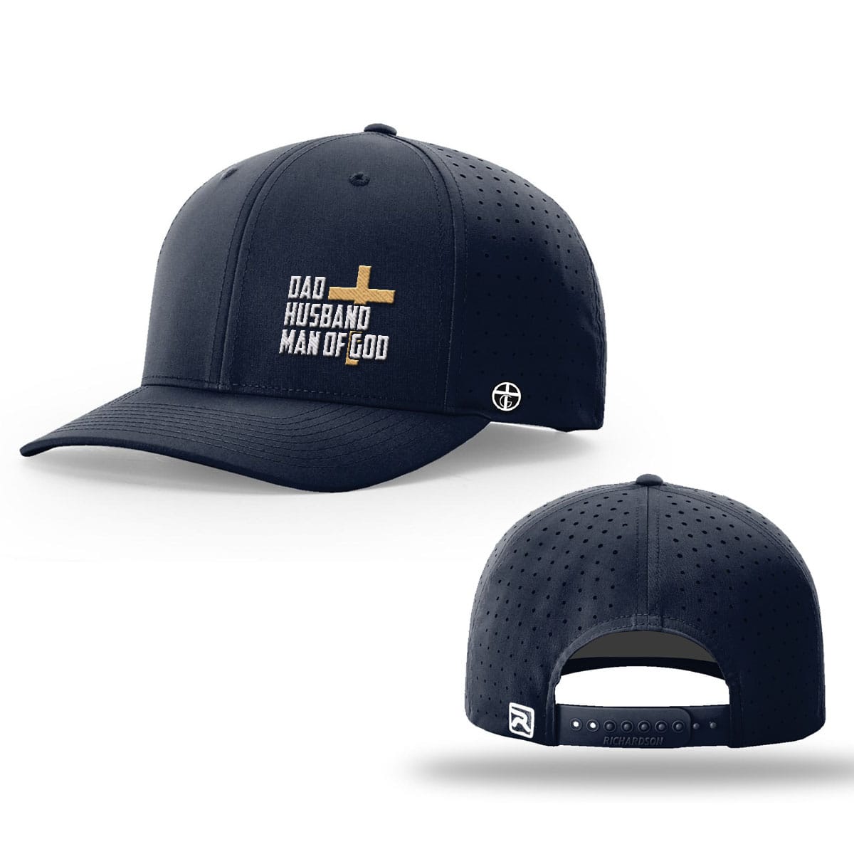 OurTrueGod Customs Hat Dad, Husband, Man of God Performance Hats