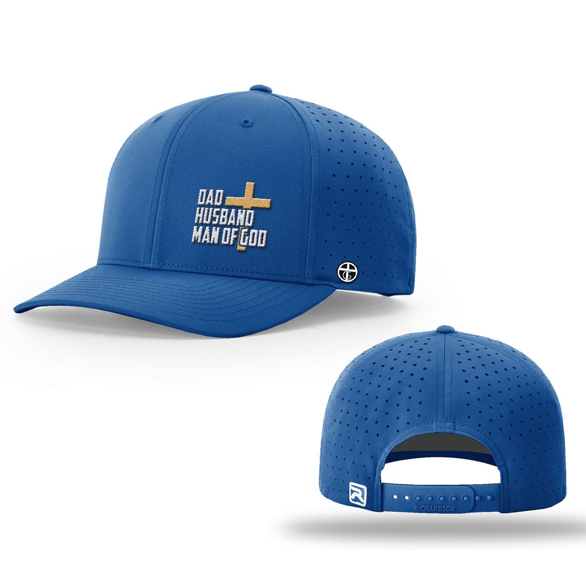 OurTrueGod Customs Hat Dad, Husband, Man of God Performance Hats