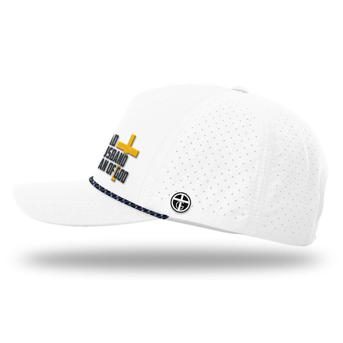 OurTrueGod Customs Hat Dad, Husband, Man of God Performance Rope Hats