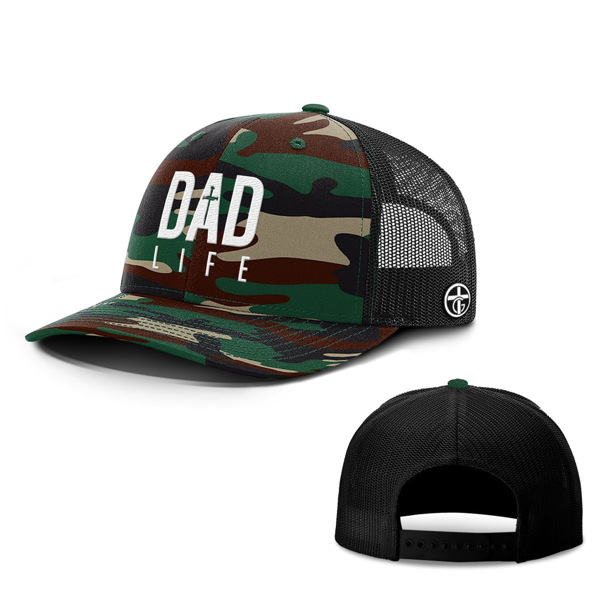 OurTrueGod Customs Hat Dad Life Hats