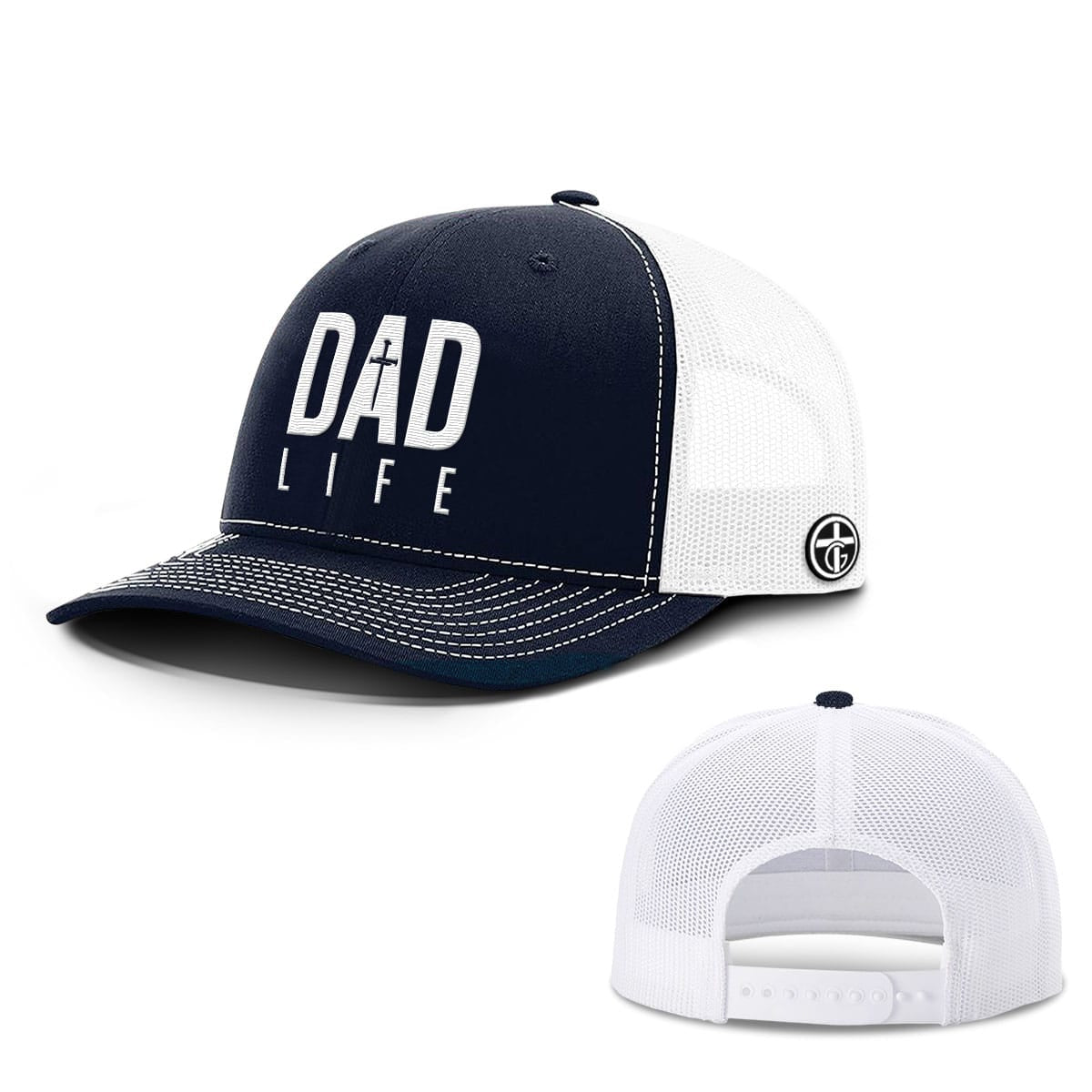 OurTrueGod Customs Hat Dad Life Hats