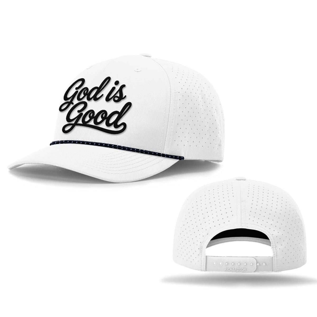 OurTrueGod Customs Hat God Is Good Performance Rope Hats