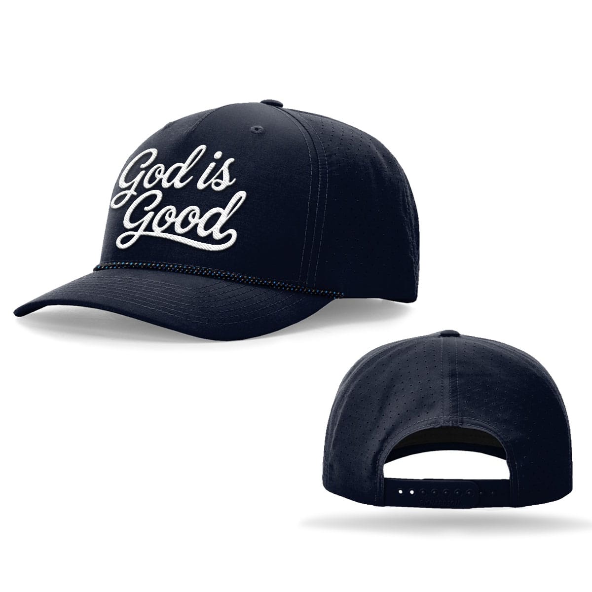 OurTrueGod Customs Hat God Is Good Performance Rope Hats