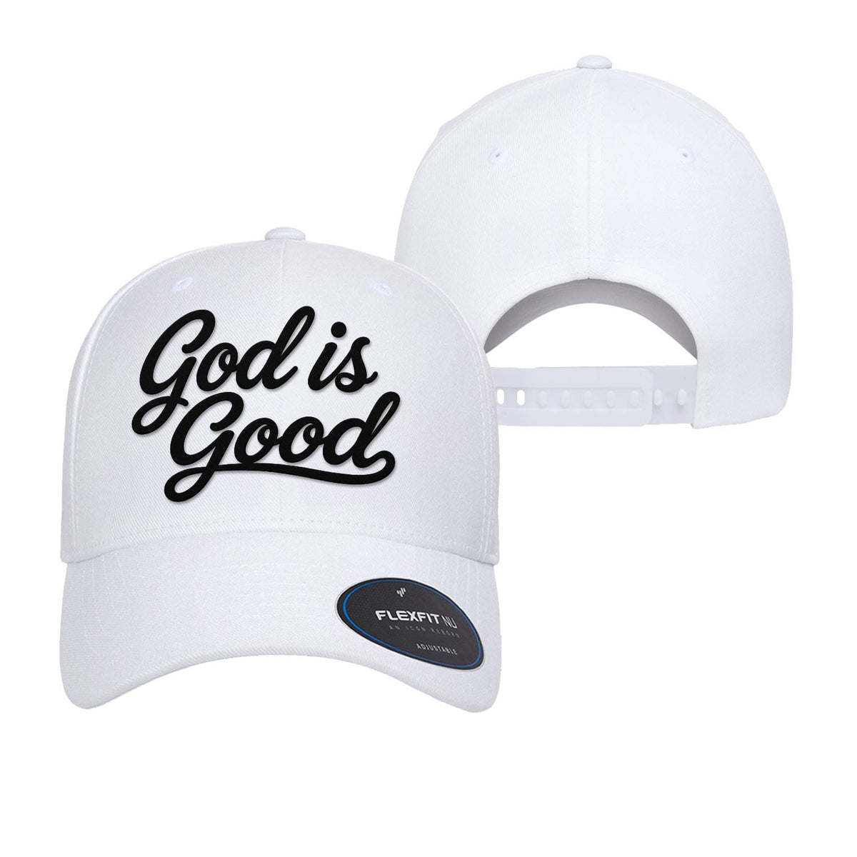 OurTrueGod Customs Hat God Is Good Premium Flexfit Hats