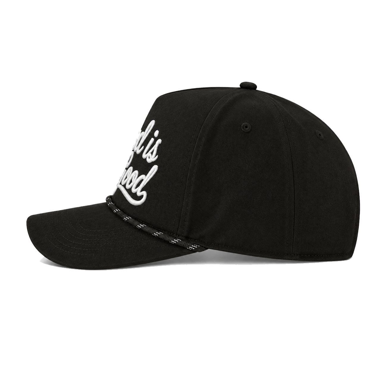 OurTrueGod Customs Hat God is Good Rope Hats