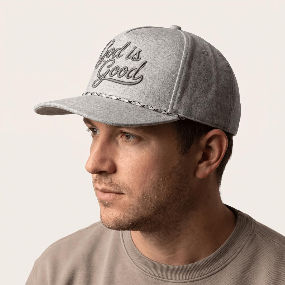 OurTrueGod Customs Hat God is Good Rope Hats
