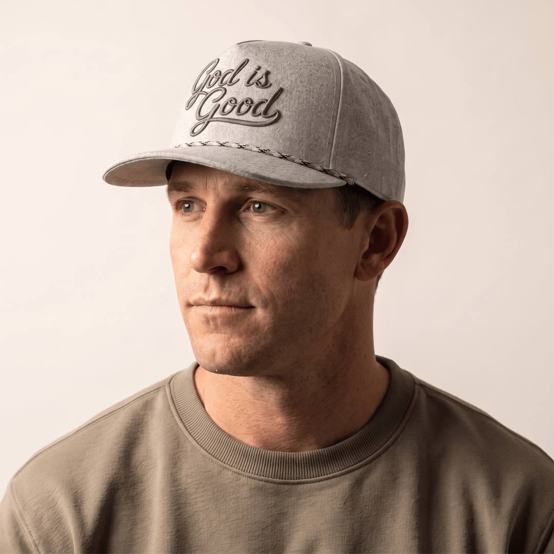 OurTrueGod Customs Hat God is Good Rope Hats