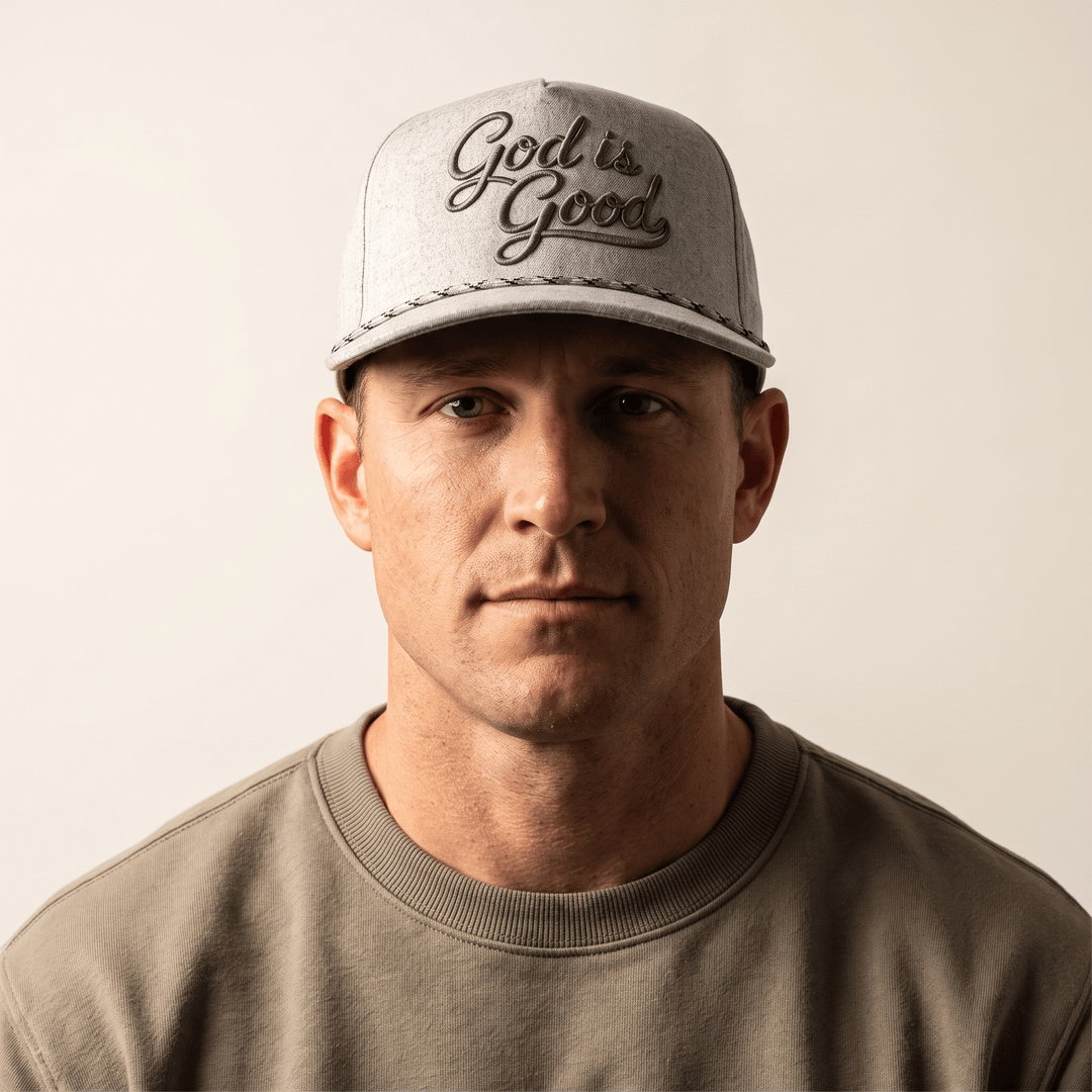 OurTrueGod Customs Hat God is Good Rope Hats