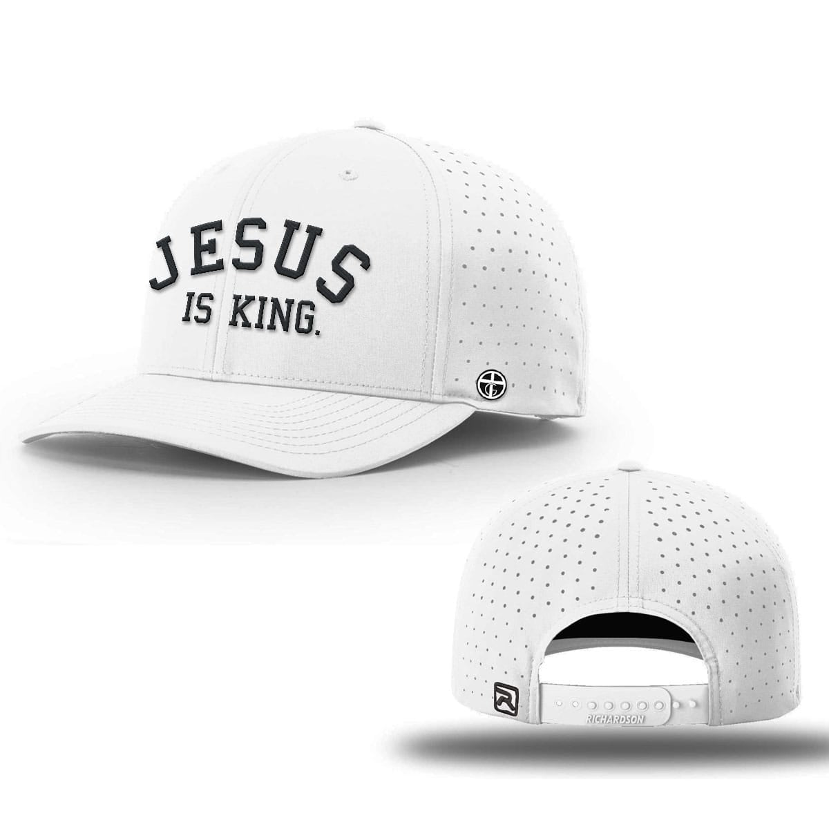 OurTrueGod Customs Hat Jesus Is King Performance Hats