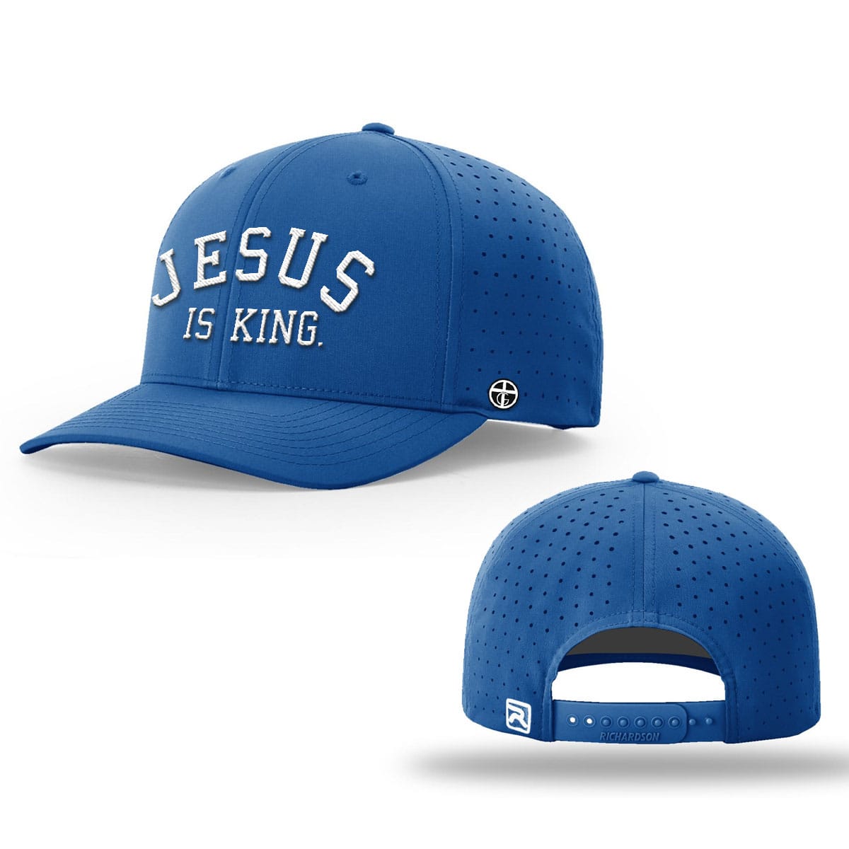 OurTrueGod Customs Hat Jesus Is King Performance Hats