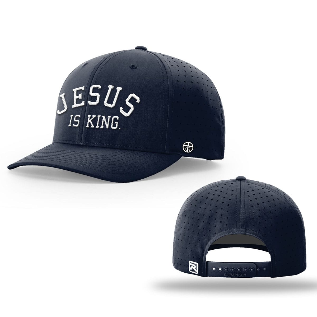 OurTrueGod Customs Hat Jesus Is King Performance Hats