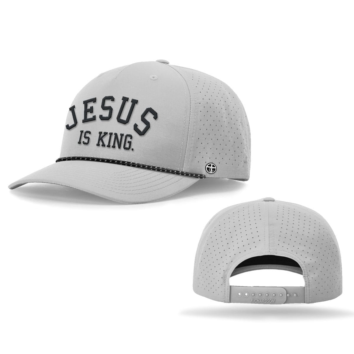 OurTrueGod Customs Hat Jesus Is King Performance Rope Hats
