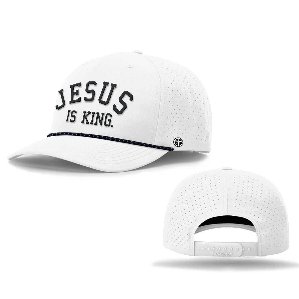 OurTrueGod Customs Hat Jesus Is King Performance Rope Hats