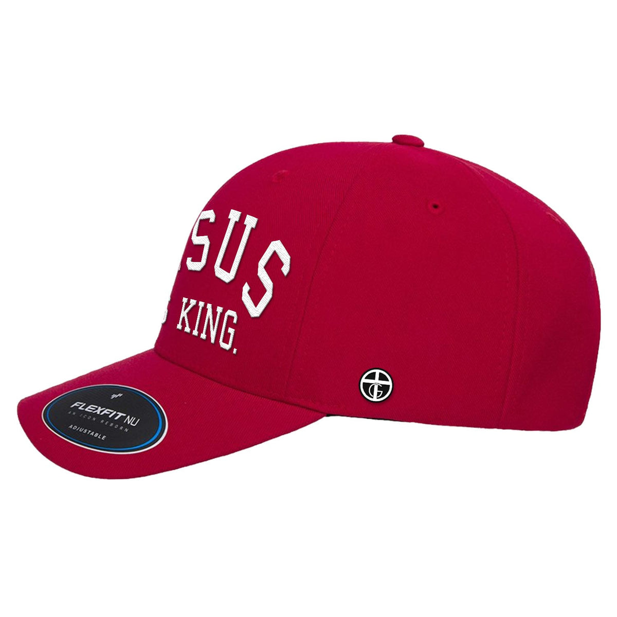 OurTrueGod Customs Hat Jesus Is King Premium Flexfit Hats