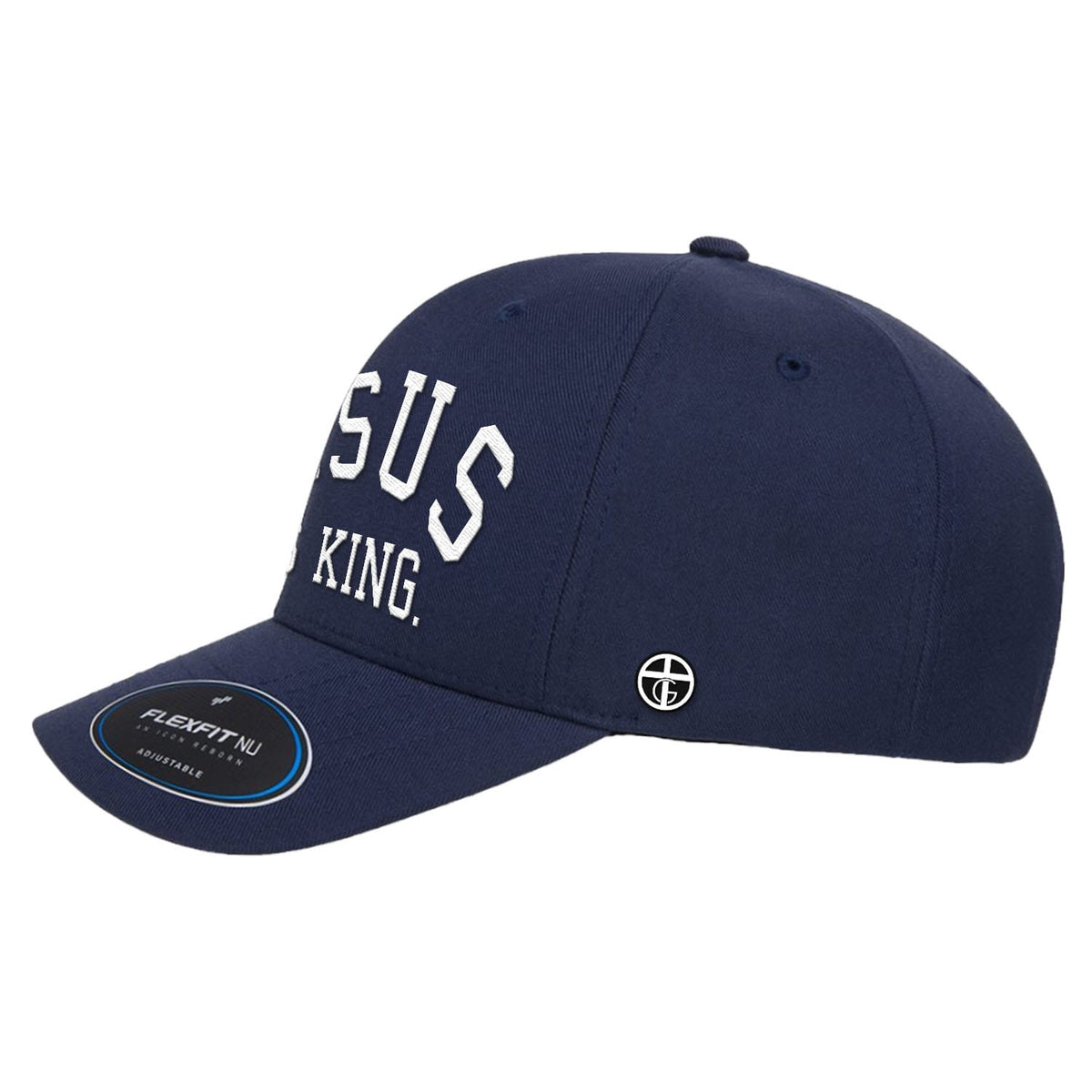 OurTrueGod Customs Hat Jesus Is King Premium Flexfit Hats
