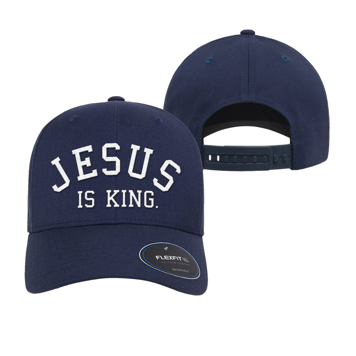 OurTrueGod Customs Hat Jesus Is King Premium Flexfit Hats