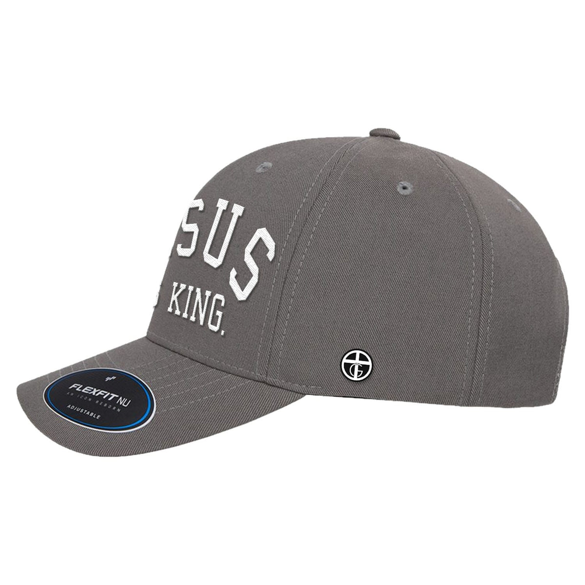 OurTrueGod Customs Hat Jesus Is King Premium Flexfit Hats