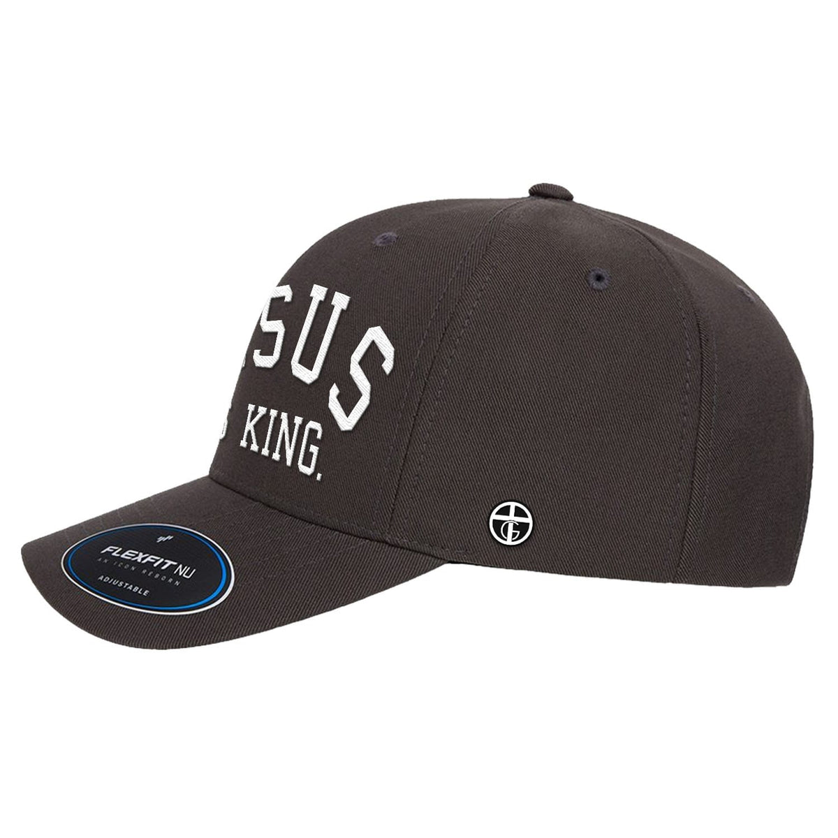 OurTrueGod Customs Hat Jesus Is King Premium Flexfit Hats