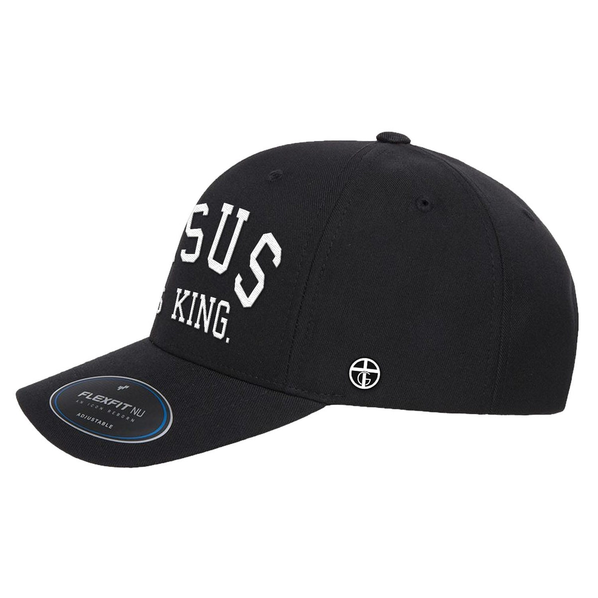 OurTrueGod Customs Hat Jesus Is King Premium Flexfit Hats