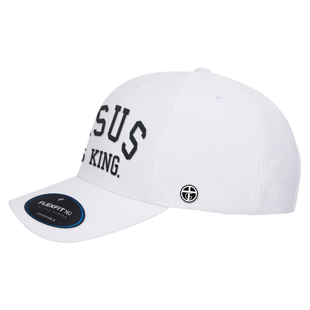 OurTrueGod Customs Hat Jesus Is King Premium Flexfit Hats