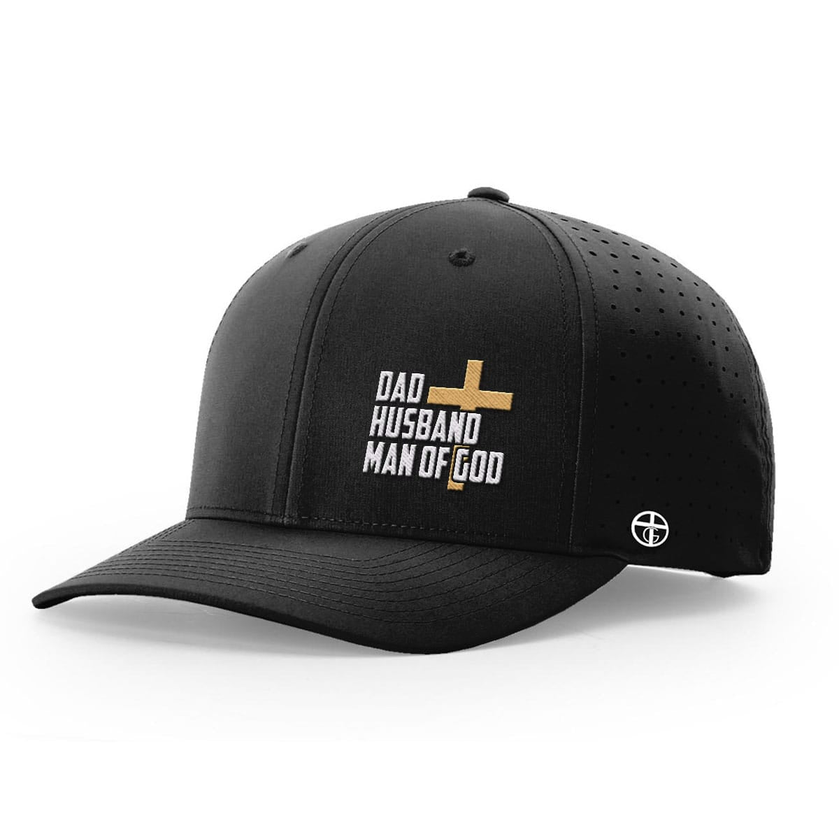 OurTrueGod Customs Hat Performance Hat / Black / S Dad, Husband, Man of God Performance Hats