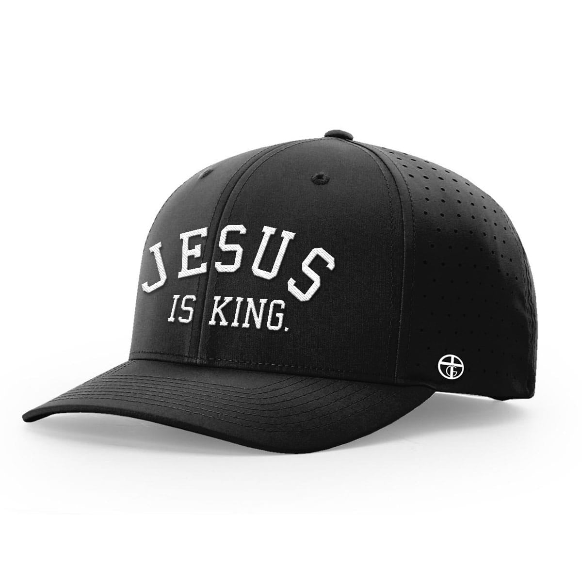 OurTrueGod Customs Hat Performance Hat / Black / S Jesus Is King Performance Hats