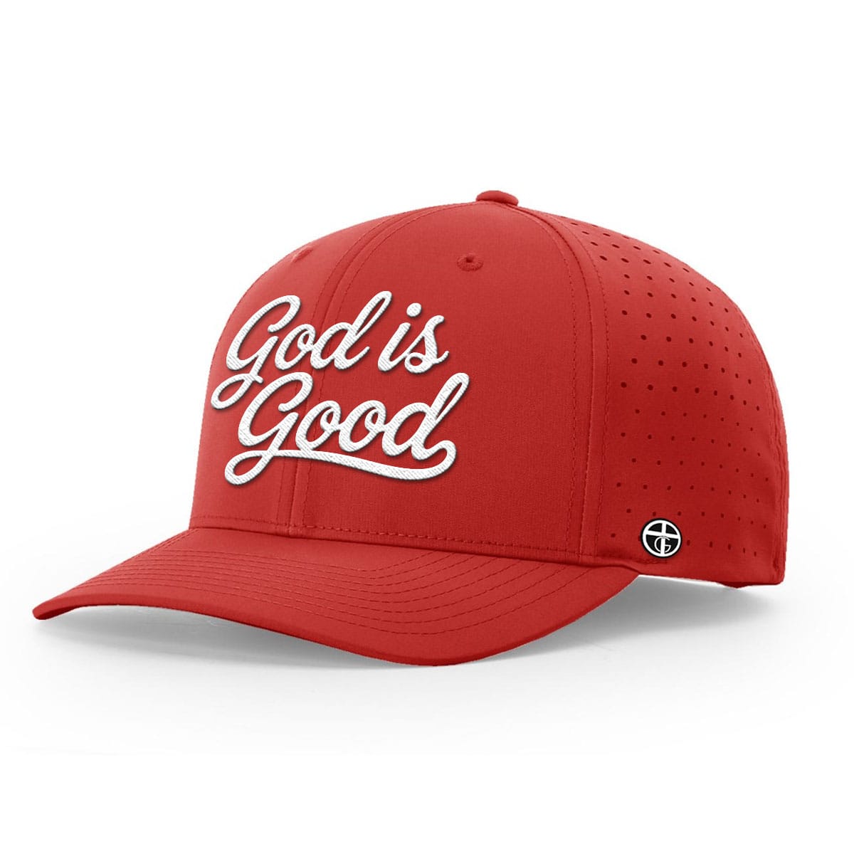 OurTrueGod Customs Hat Performance Hat / Red / S God Is Good Performance Hats