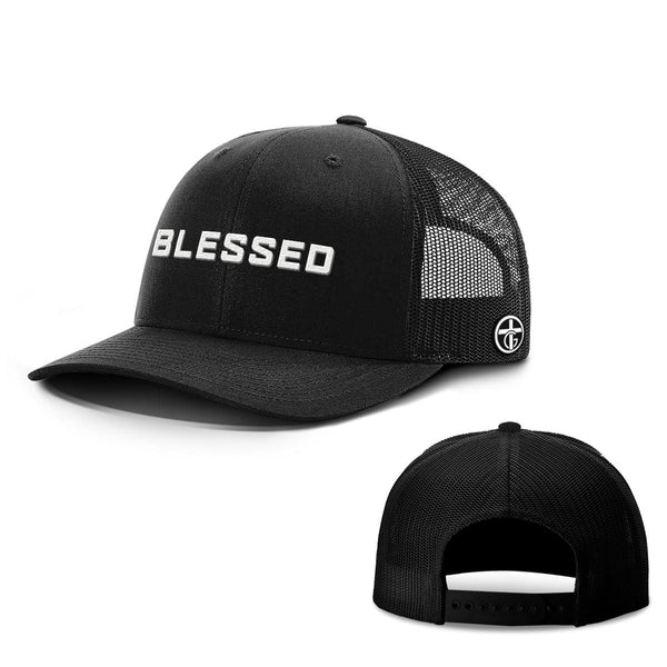 Blessed Hat, Snapback in Full Black