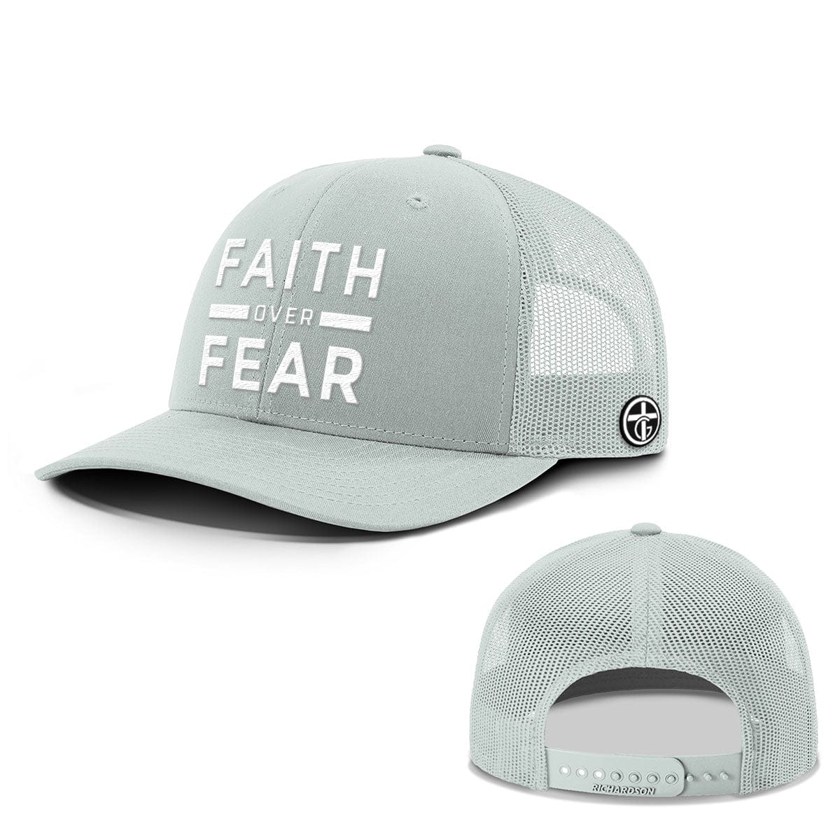OurTrueGod Customs Hat Snapback / Quarry / One Size Faith Over Fear Everyday Faith Hats