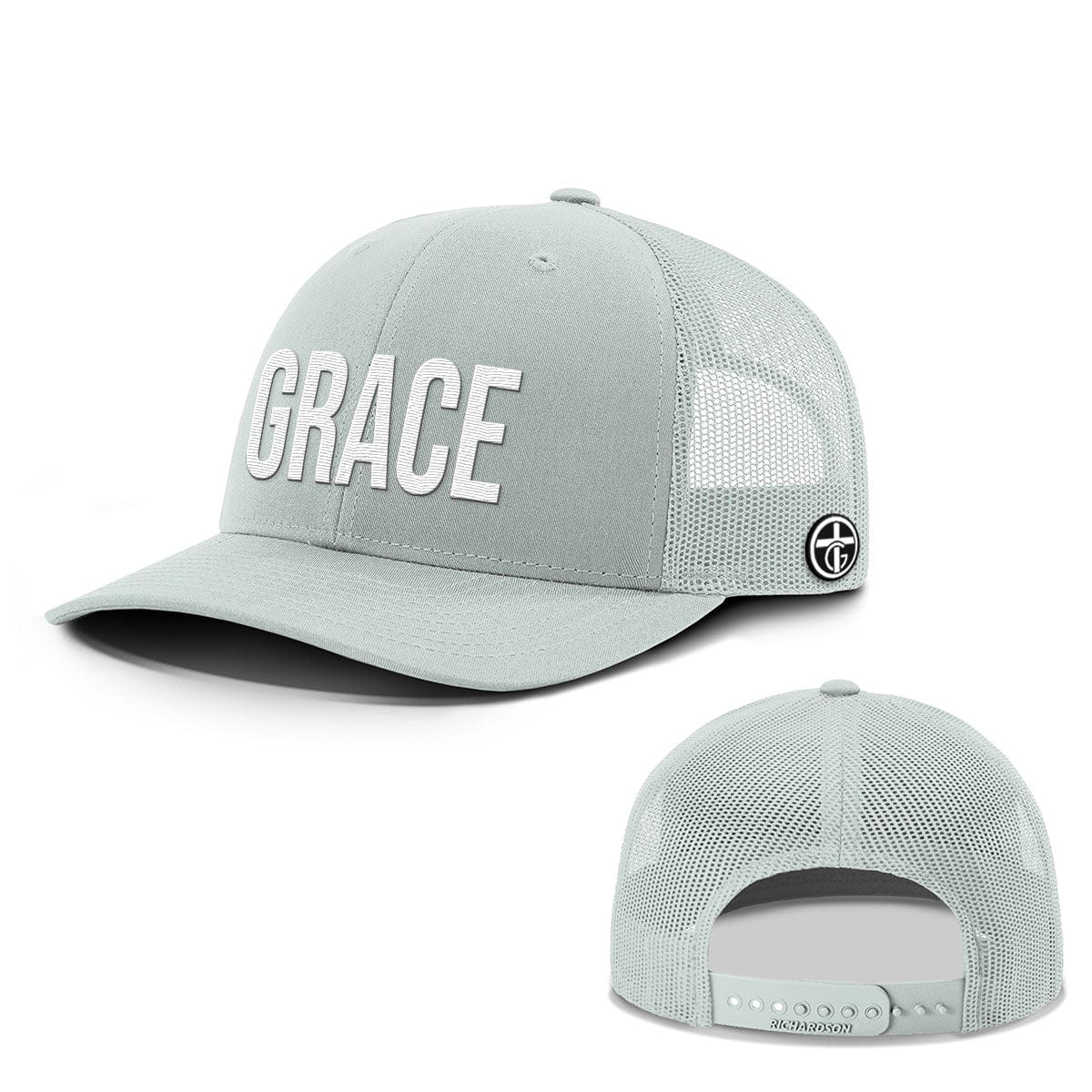 OurTrueGod Customs Hat Snapback / Quarry / One Size GRACE Everyday Faith Hats