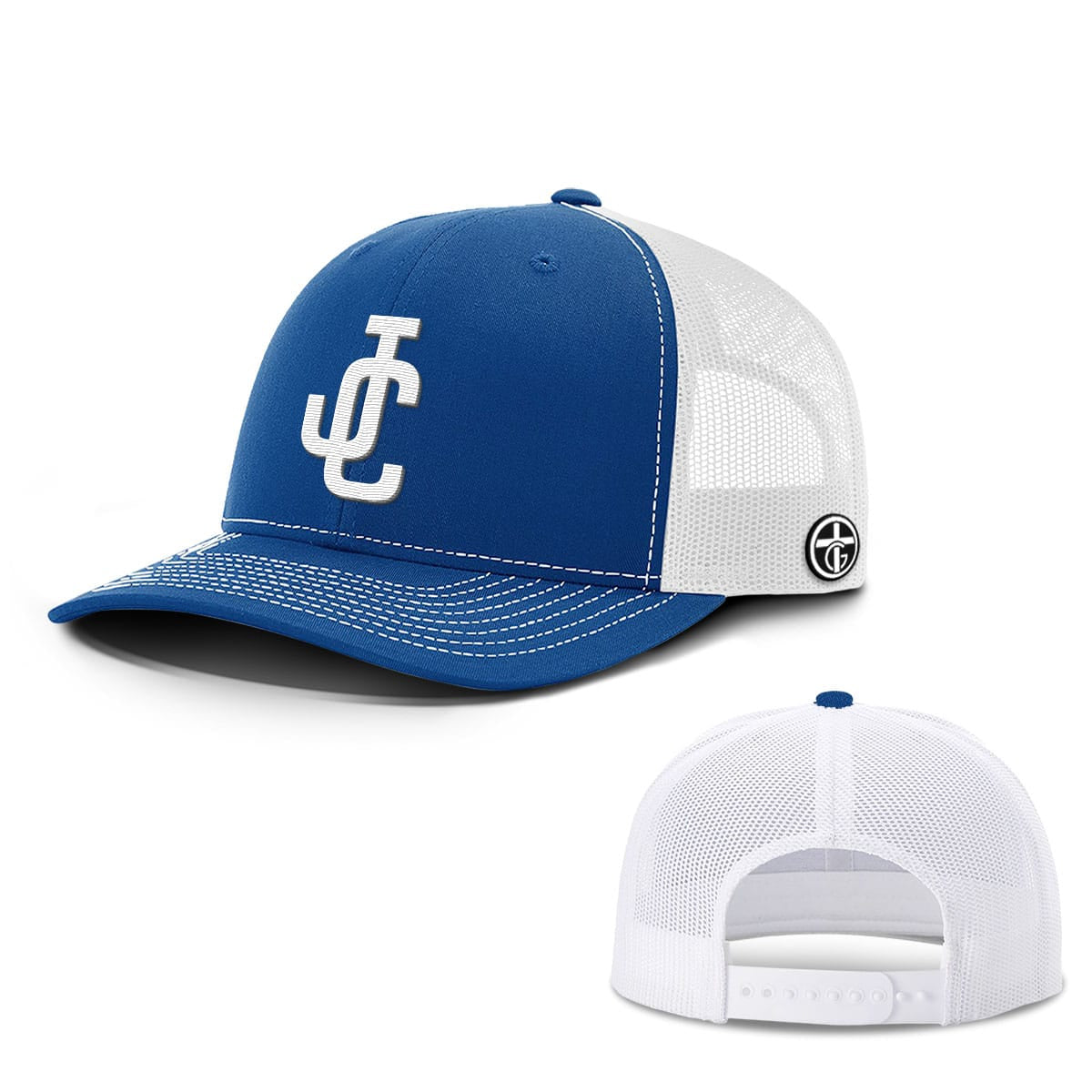 JC Hat, Snapback in Royal Blue and White