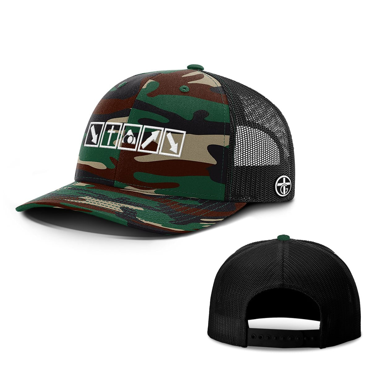 OurTrueGod Customs Hat Summary Of The Gospel Hats