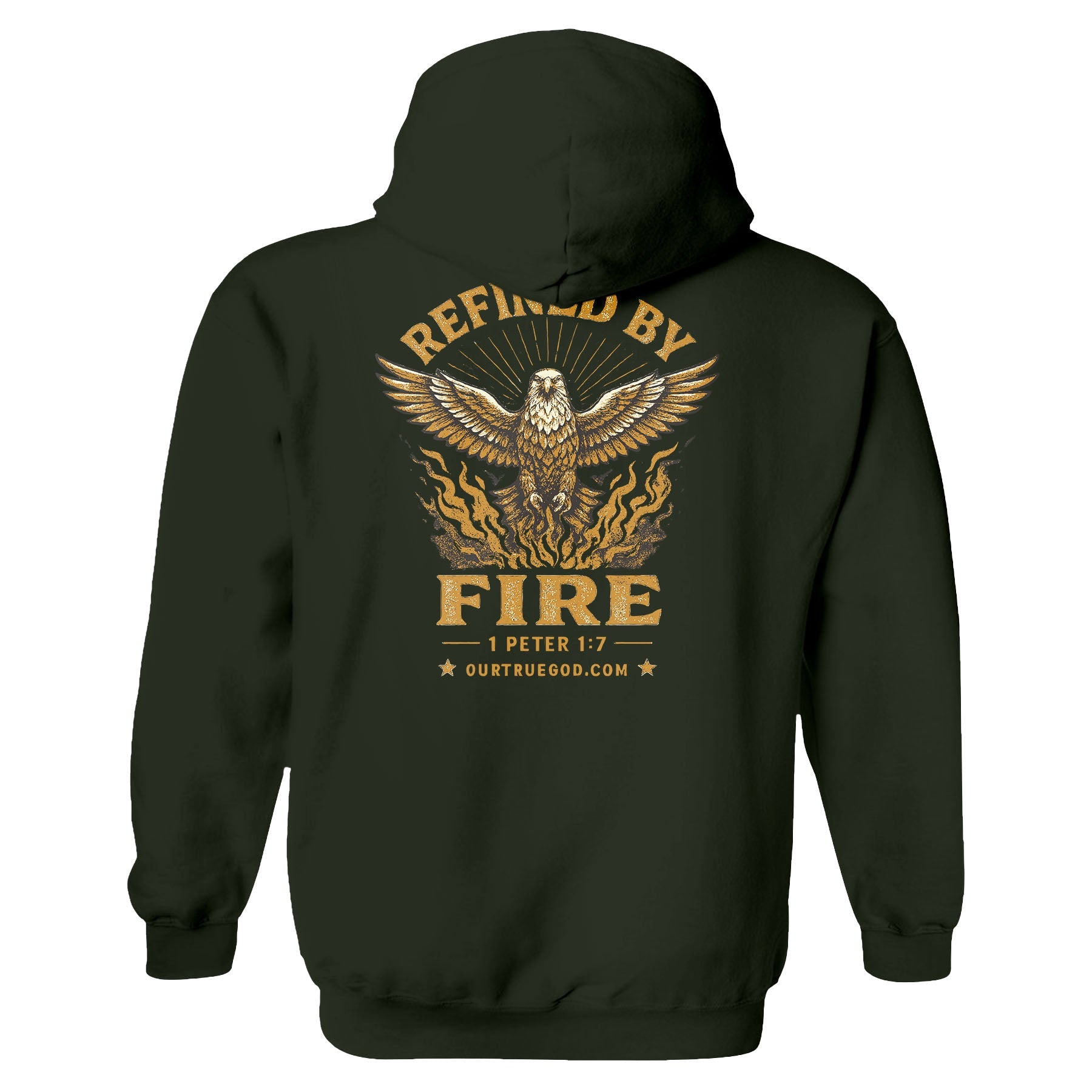 Refined By Fire Hoodie - Our True God