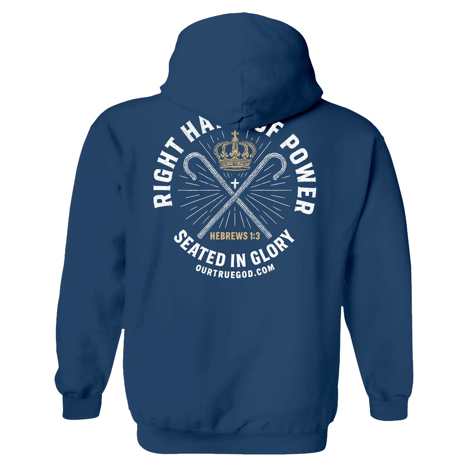Right Hand of Power Fall Collection Hoodie - Our True God