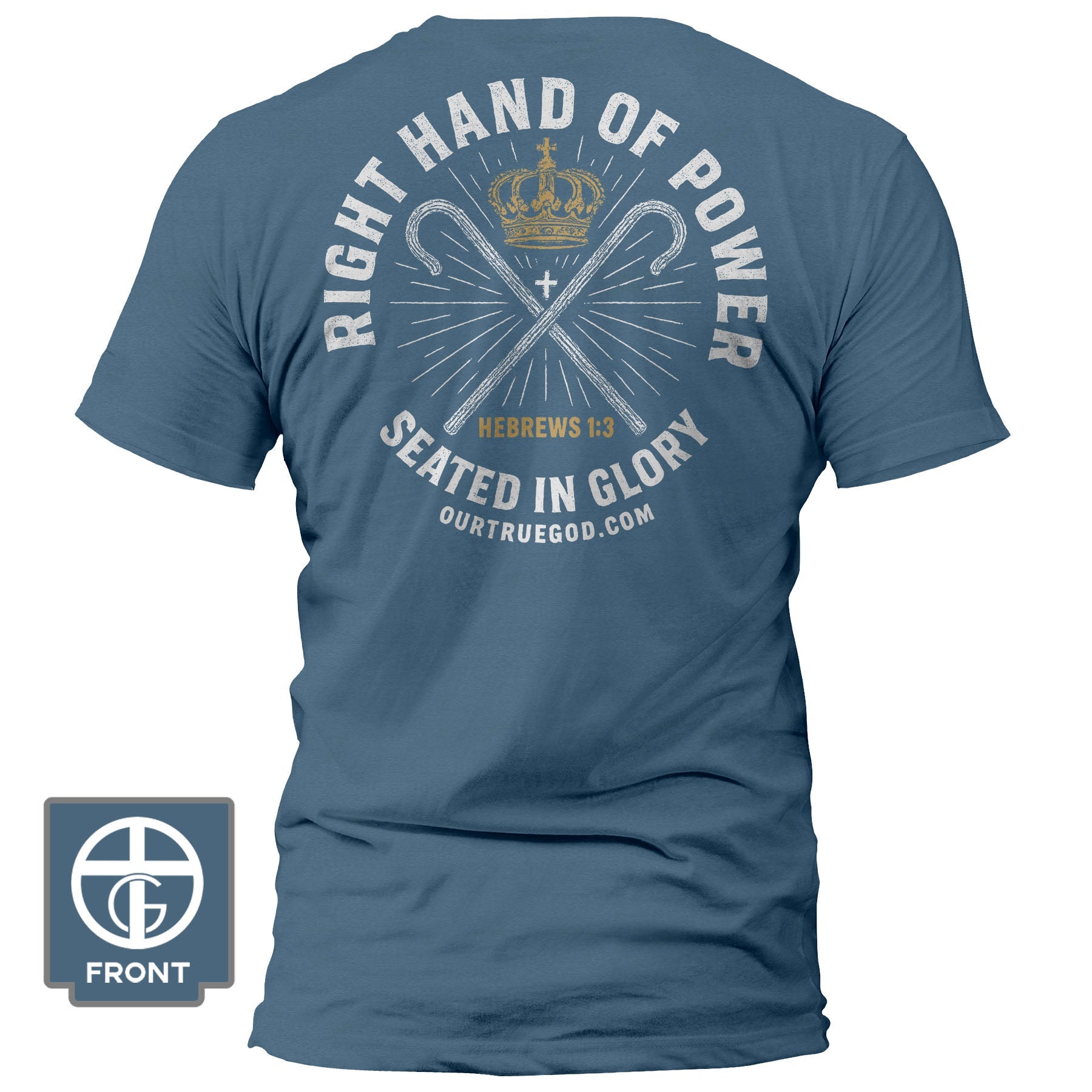 Right Hand of Power Fall Collection T-Shirt - Our True God