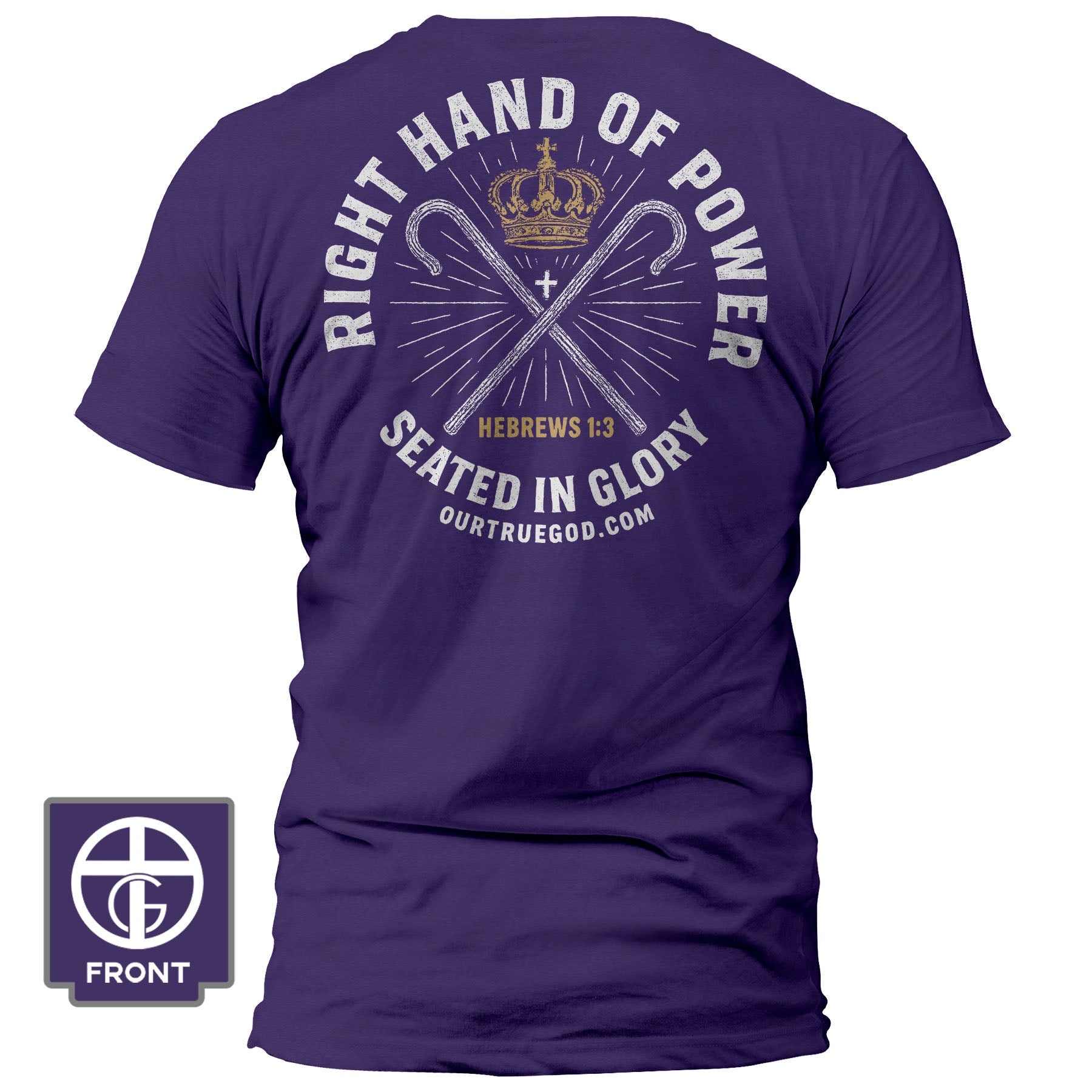 Right Hand of Power Fall Collection T-Shirt - Our True God