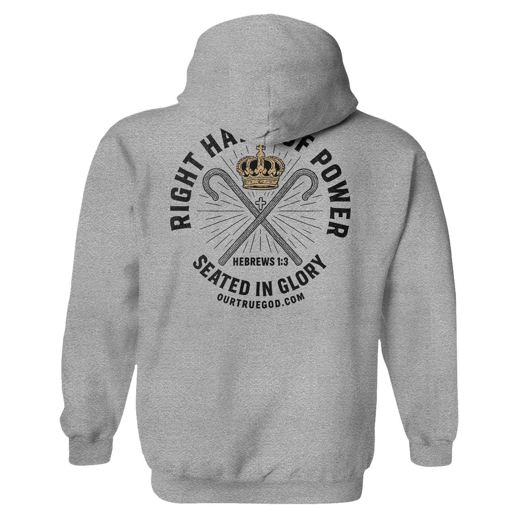 Right Hand of Power Hoodie - Our True God