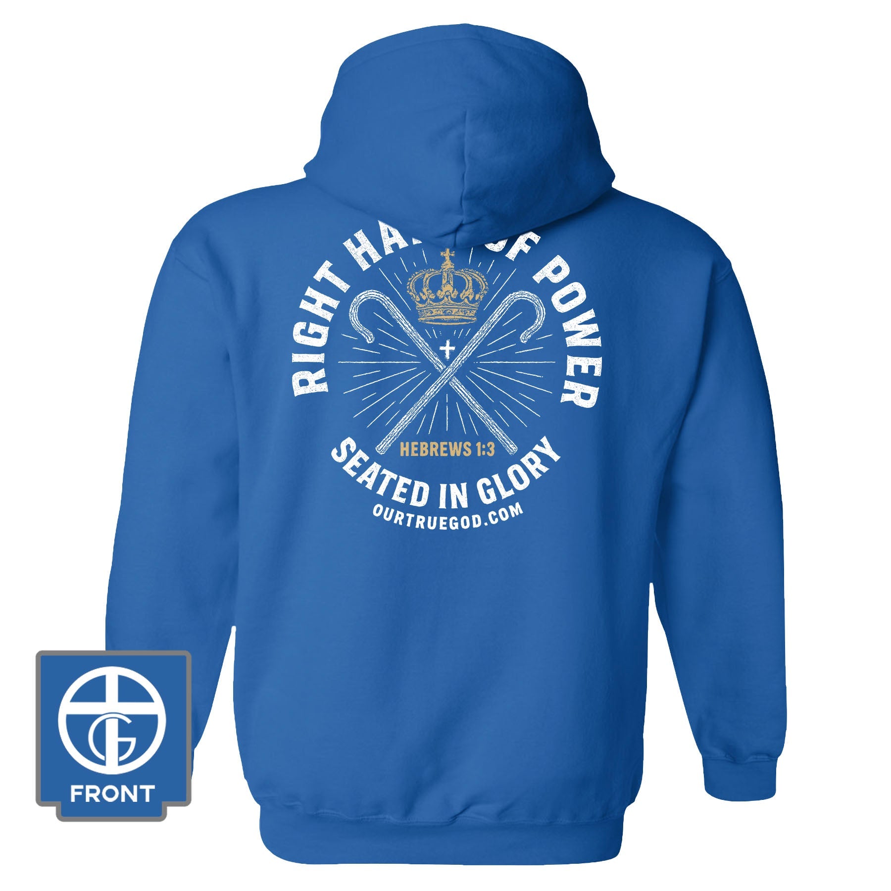 Right Hand of Power Hoodie - Our True God