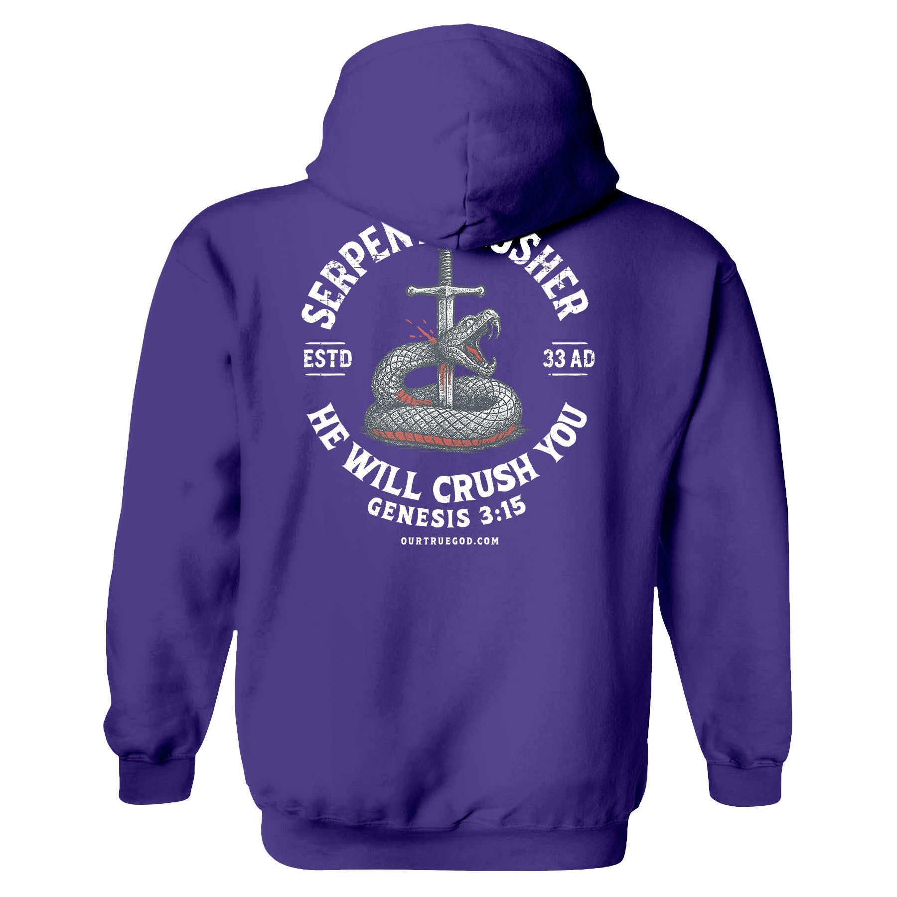 Serpent Crusher Fall Collection Hoodie - Our True God