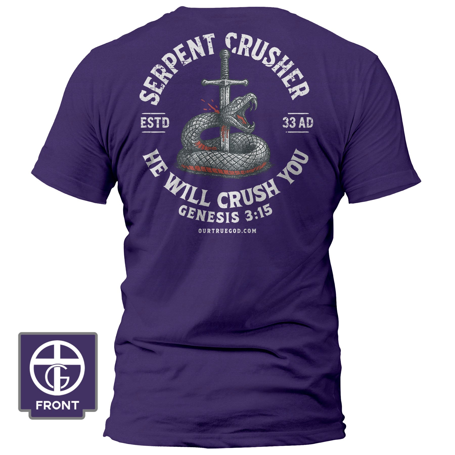 Serpent Crusher Fall Collection T-Shirt - Our True God