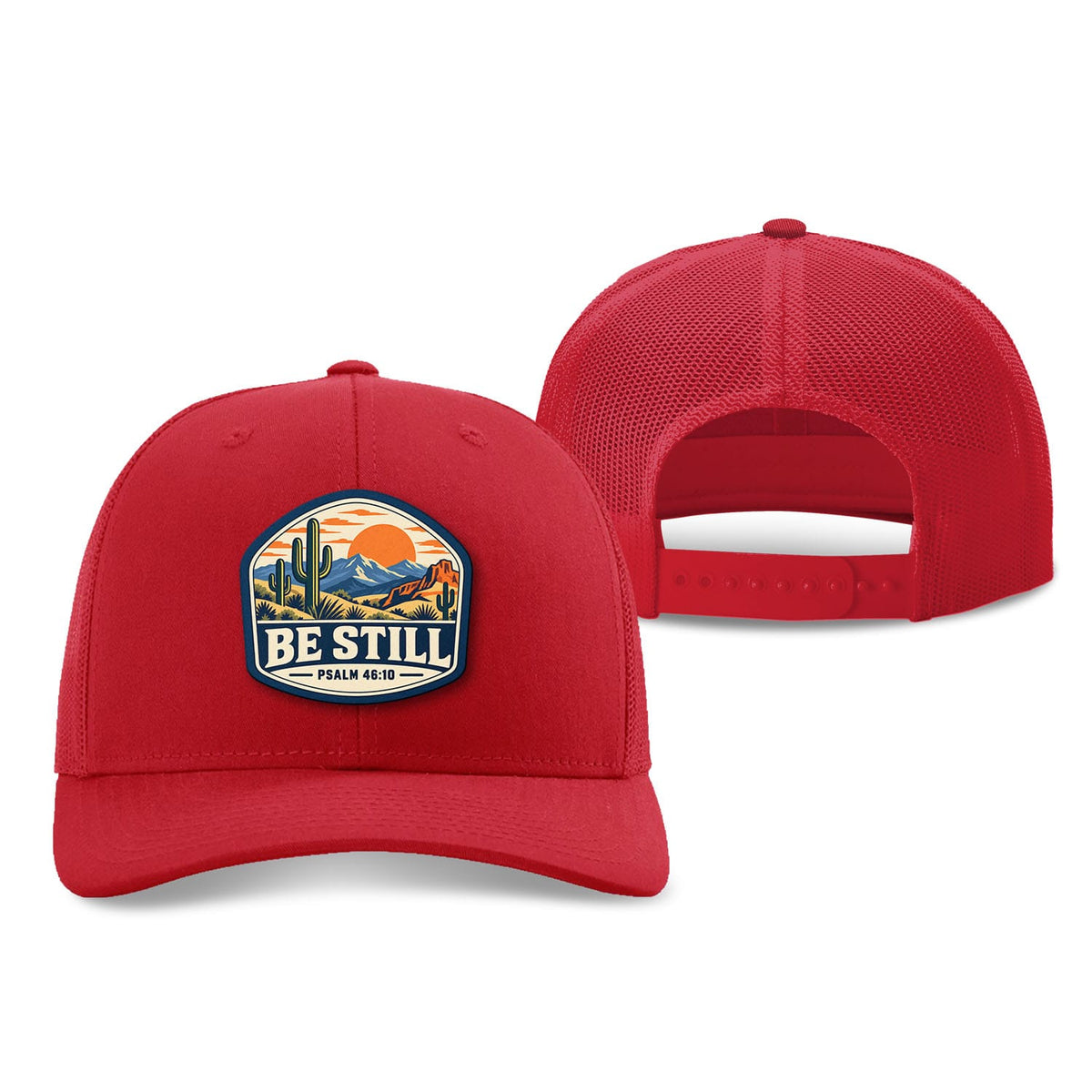 SunFrog Solutions Hat Be Still Psalm 46:10 Trucker Hat