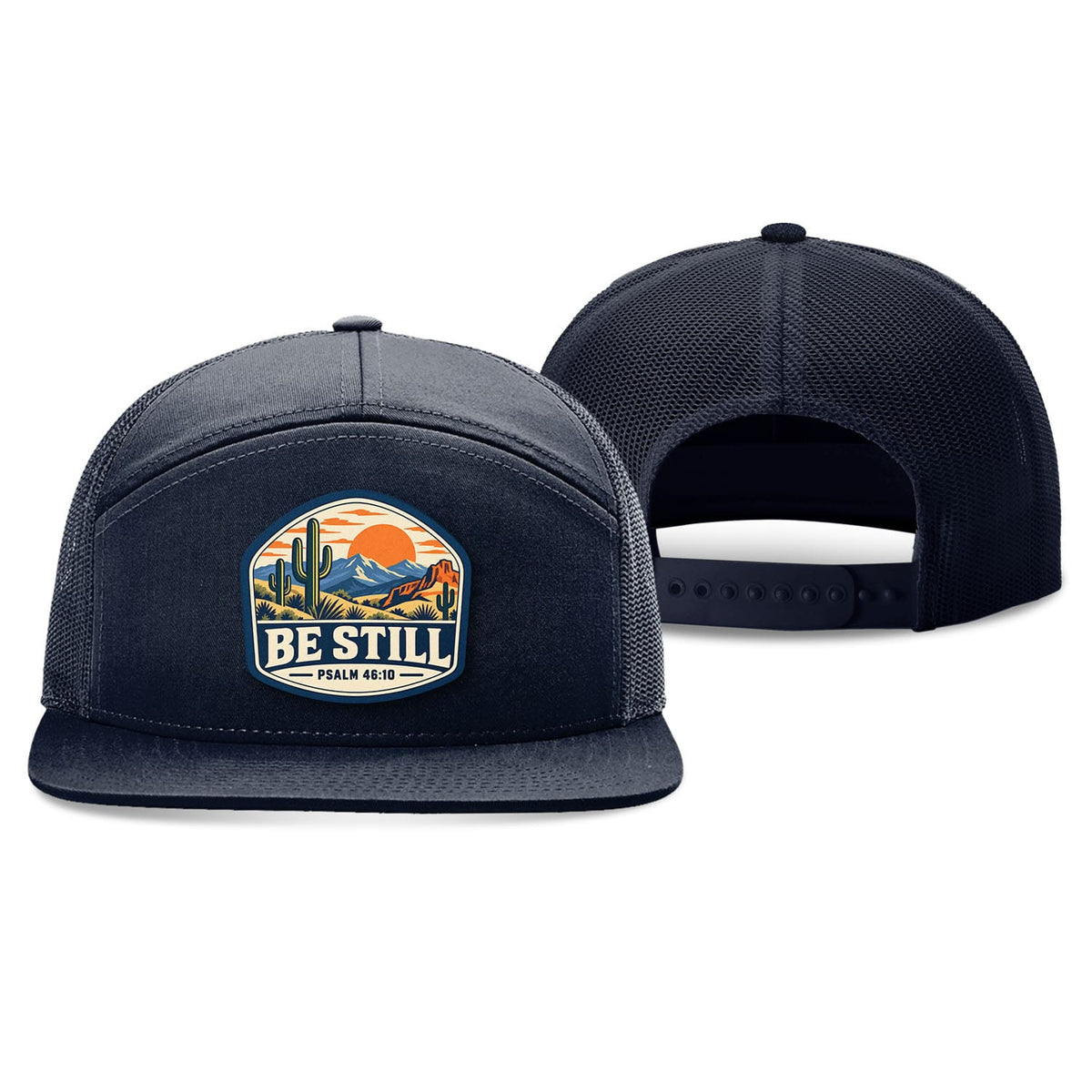 SunFrog Solutions Hat Be Still Psalm 46:10 Trucker Hat