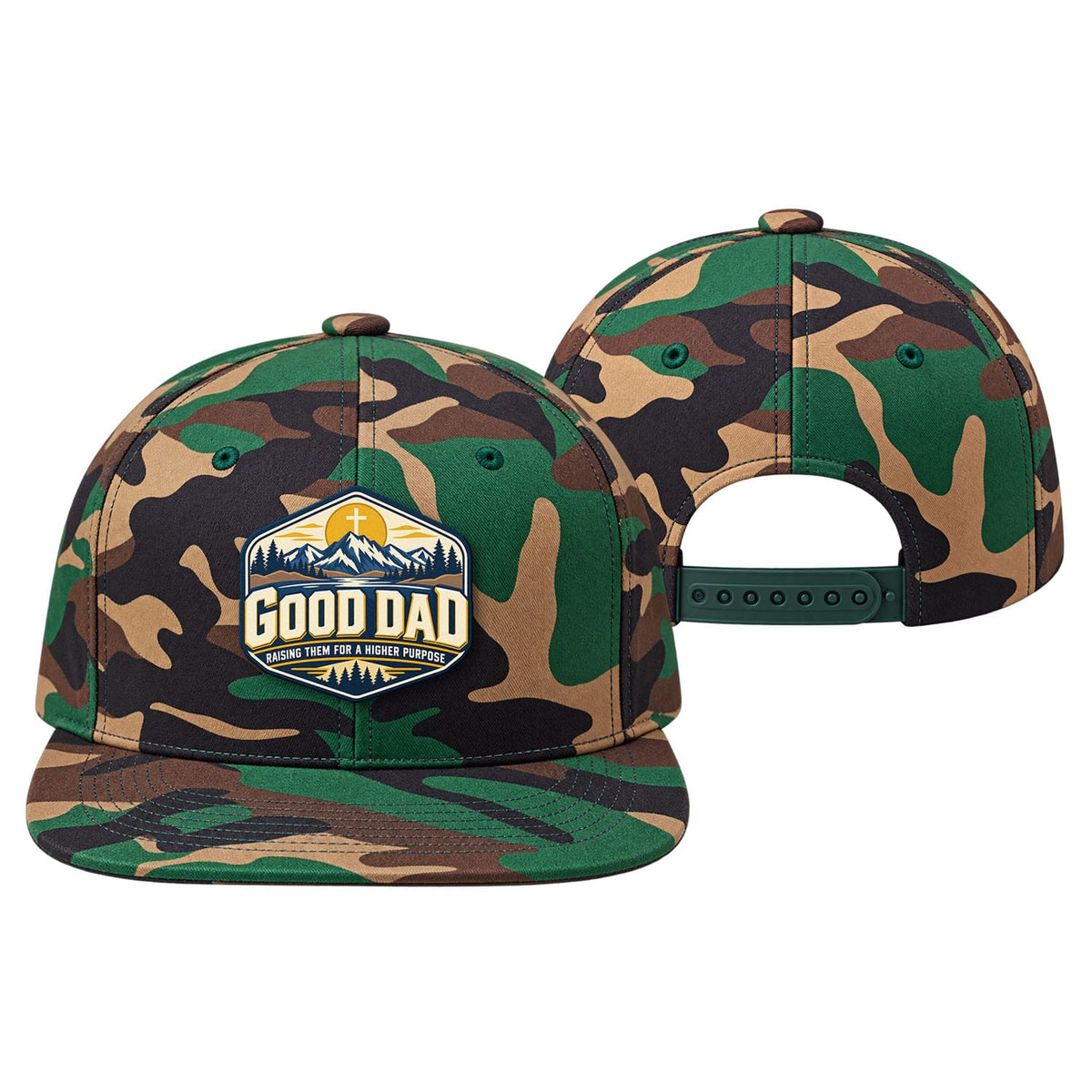 SunFrog Solutions Hat Good Dad Trucker Hat