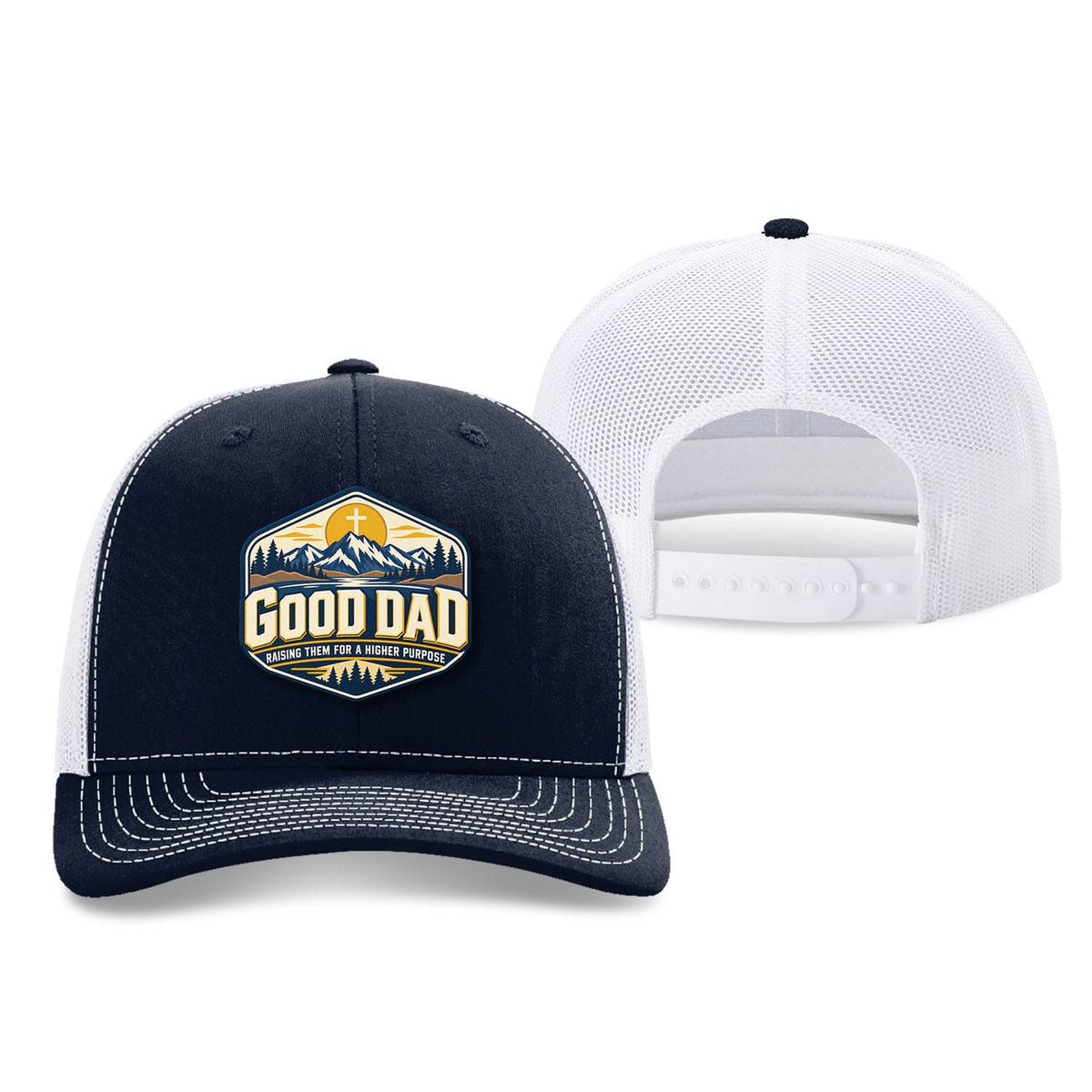 SunFrog Solutions Hat Good Dad Trucker Hat