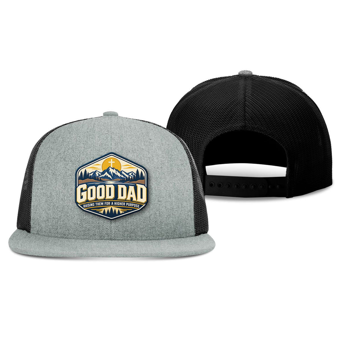 SunFrog Solutions Hat Good Dad Trucker Hat