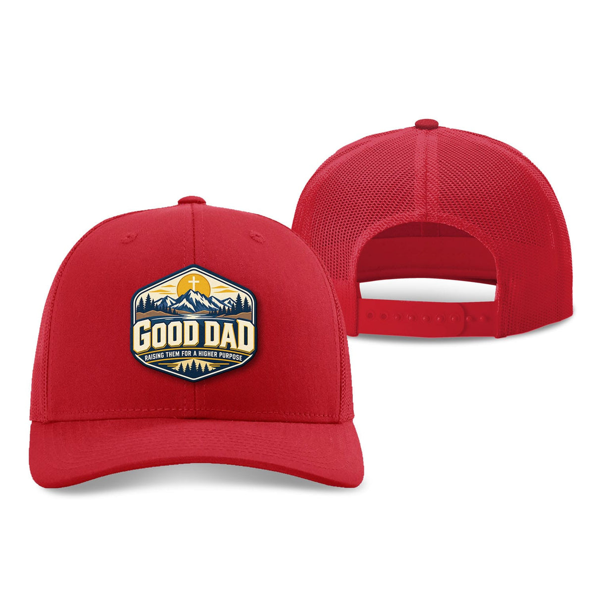 SunFrog Solutions Hat Good Dad Trucker Hat