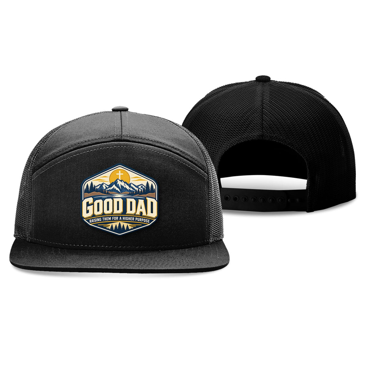 SunFrog Solutions Hat Good Dad Trucker Hat