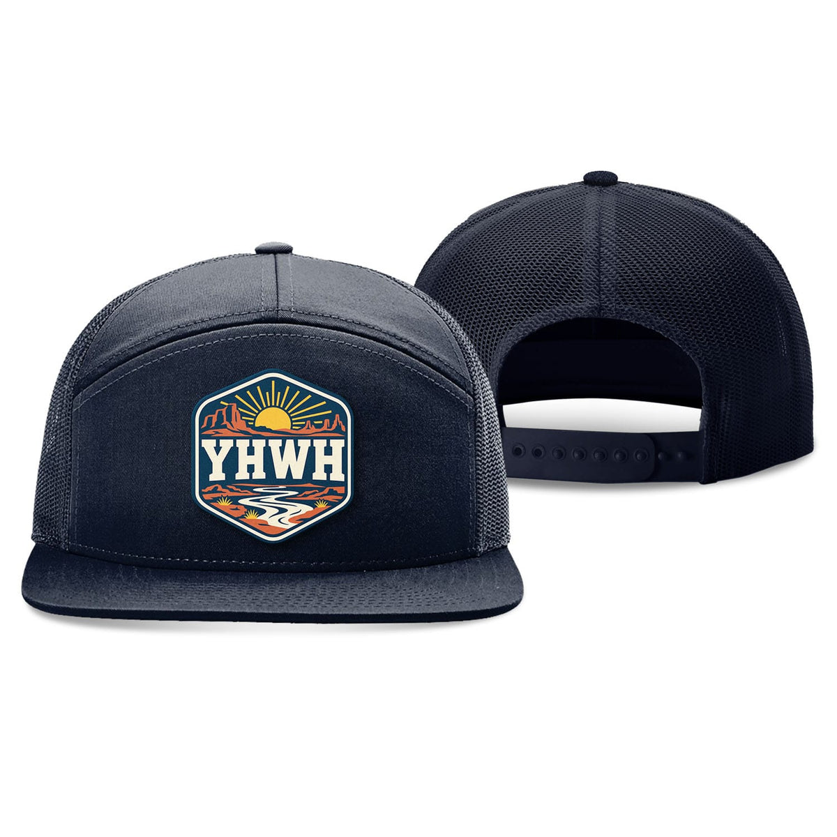SunFrog Solutions Hat YHWH Patch Trucker Hat